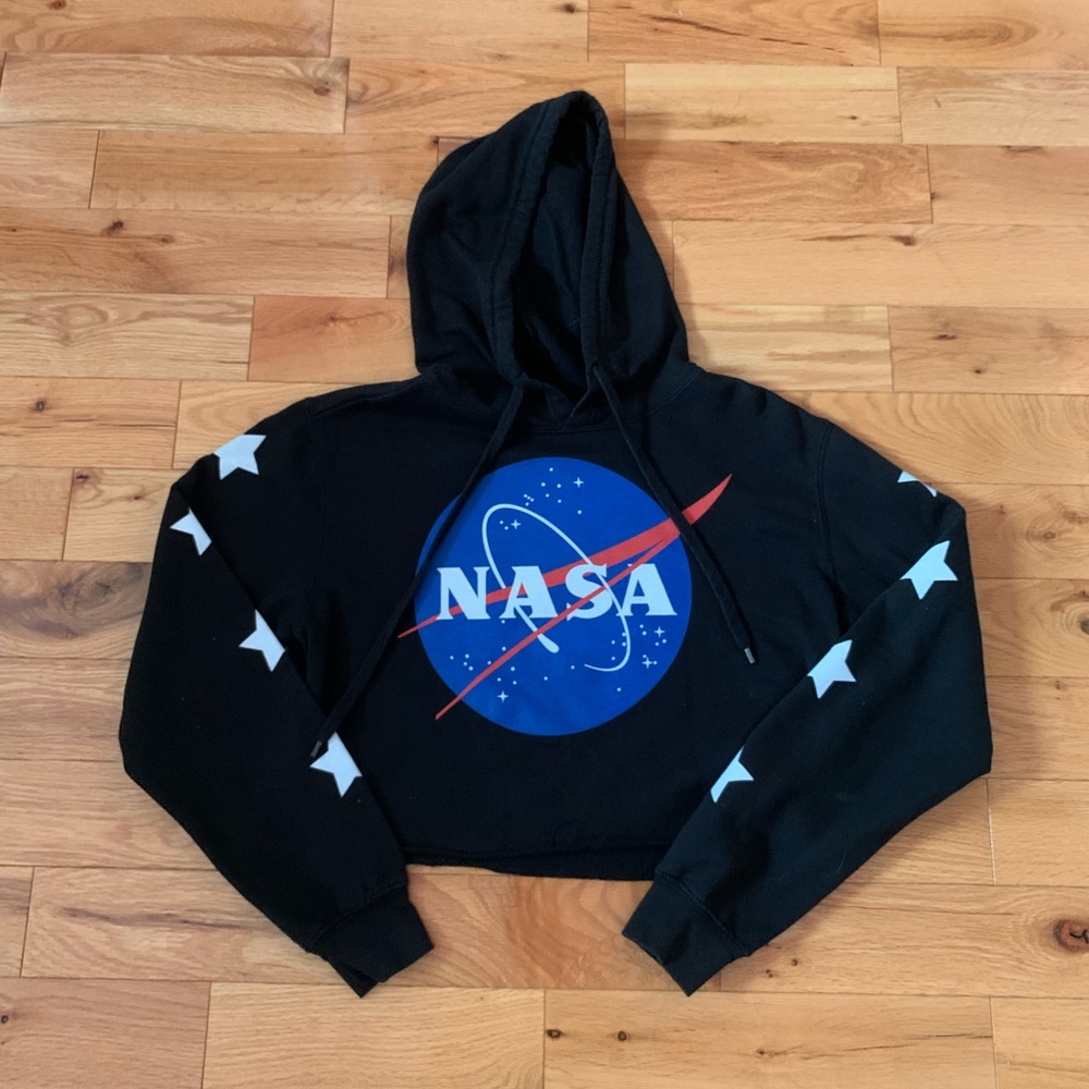 PacSun NASA Cropped Hoodie